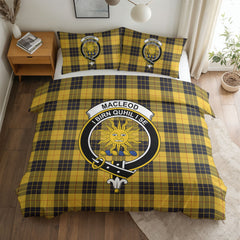 MacLeod of Lewis Ancient Tartan Crest Bedding Set