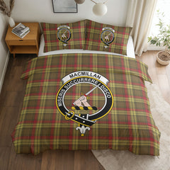 MacMillan Old Weathered Tartan Crest Bedding Set