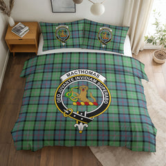 MacThomas Ancient Tartan Crest Bedding Set