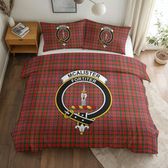 McAlister Modern Tartan Crest Bedding Set
