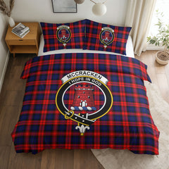 McCracken Tartan Crest Bedding Set