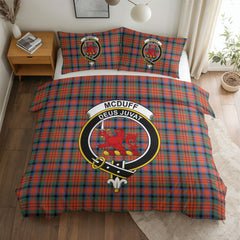 McDuff Ancient Tartan Crest Bedding Set