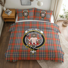 McFarlane Ancient Tartan Crest Bedding Set