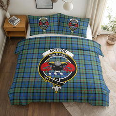McLeod of Harris Ancient Tartan Crest Bedding Set