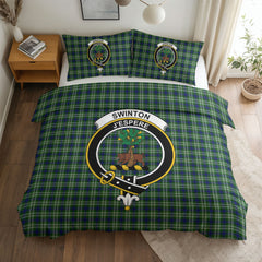 Swinton Tartan Crest Bedding Set