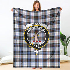 McRae Dress Modern Tartan Crest Blanket