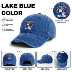 Richie Coat of Arms Washed Classic Cap