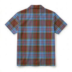 Anderson Modern Tartan Crest Hawaiian Shirt