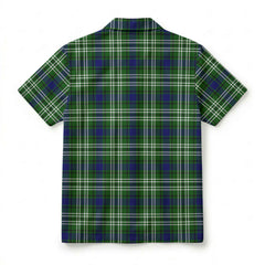 Blackadder Tartan Crest Hawaiian Shirt
