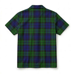 Campbell Modern Tartan Crest Hawaiian Shirt