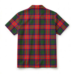 Charteris (Earl of Wemyss) Tartan Crest Hawaiian Shirt