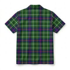 Duncan Modern Tartan Crest Hawaiian Shirt