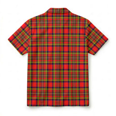 Hepburn Tartan Crest Hawaiian Shirt
