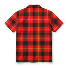 MacIver Modern Tartan Crest Hawaiian Shirt