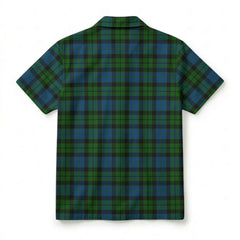 MacKay Modern Tartan Crest Hawaiian Shirt