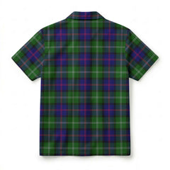 MacThomas Modern Tartan Crest Hawaiian Shirt