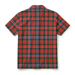 McDuff Modern Tartan Crest Hawaiian Shirt
