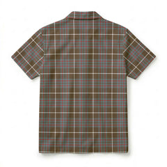 McIntyre Hunting Weathered Tartan Crest Hawaiian Shirt