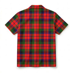 McNaughton Modern Tartan Crest Hawaiian Shirt