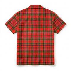 Munro Modern Tartan Crest Hawaiian Shirt