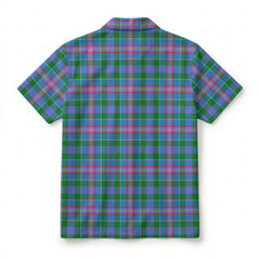 Pitcairn Hunting Tartan Crest Hawaiian Shirt