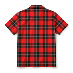 Ramsay Modern Tartan Crest Hawaiian Shirt