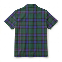 Sinclair Hunting Modern Tartan Crest Hawaiian Shirt