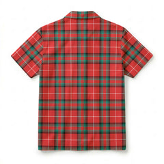 Stewart (Stuart) of Bute Tartan Crest Hawaiian Shirt