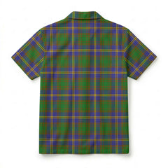 Strang (or Strange) Tartan Crest Hawaiian Shirt