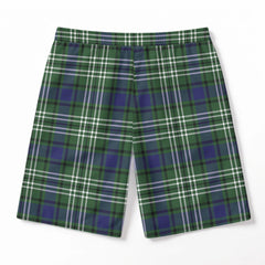 Blyth Tartan Crest Men's Beach Shorts