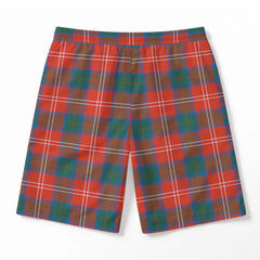 Chisholm Ancient Tartan Crest Men's Beach Shorts