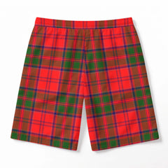 Heron Tartan Crest Men's Beach Shorts