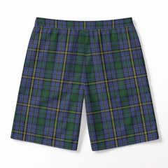 Hope Tartan Crest Men's Beach Shorts