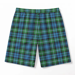 Lyon Tartan Crest Men's Beach Shorts