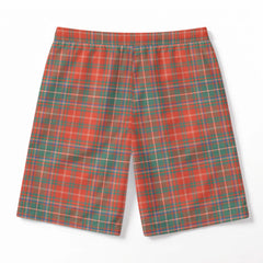 MacDougall Ancient Tartan Crest Men's Beach Shorts