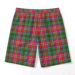 McCullough Tartan Crest Men's Beach Shorts