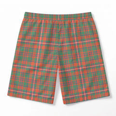 McKinnon Ancient Tartan Crest Men's Beach Shorts
