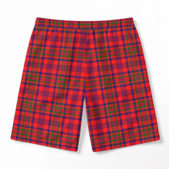 Murray of Tulloch Modern Tartan Crest Men's Beach Shorts