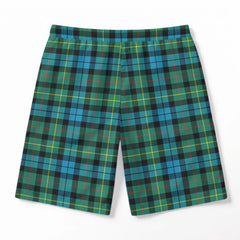 Rollo Ancient Tartan Crest Men's Beach Shorts