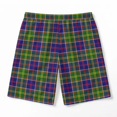 Whiteford Tartan Crest Men's Beach Shorts
