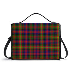 Carnegie Modern Tartan Crest Satchel Bag
