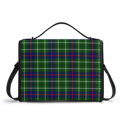 Duncan Modern Tartan Crest Satchel Bag