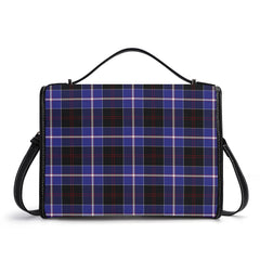 Dunlop Modern Tartan Crest Satchel Bag