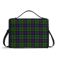 Forsyth Modern Tartan Crest Satchel Bag