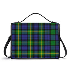 Gordon Modern Tartan Crest Satchel Bag