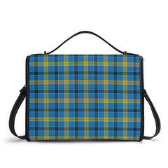 Laing Tartan Crest Satchel Bag
