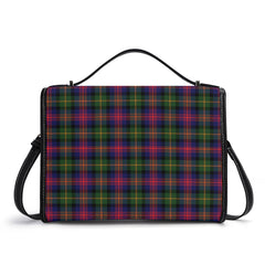 Logan Modern Tartan Crest Satchel Bag