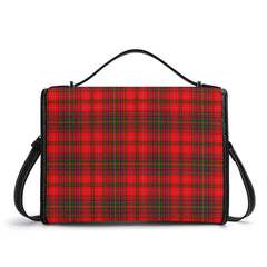 MacDougall Modern Tartan Crest Satchel Bag