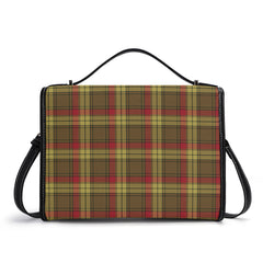 MacMillan Old Weathered Tartan Crest Satchel Bag