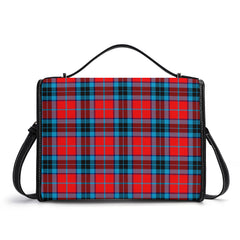 McTavish Modern Tartan Crest Satchel Bag